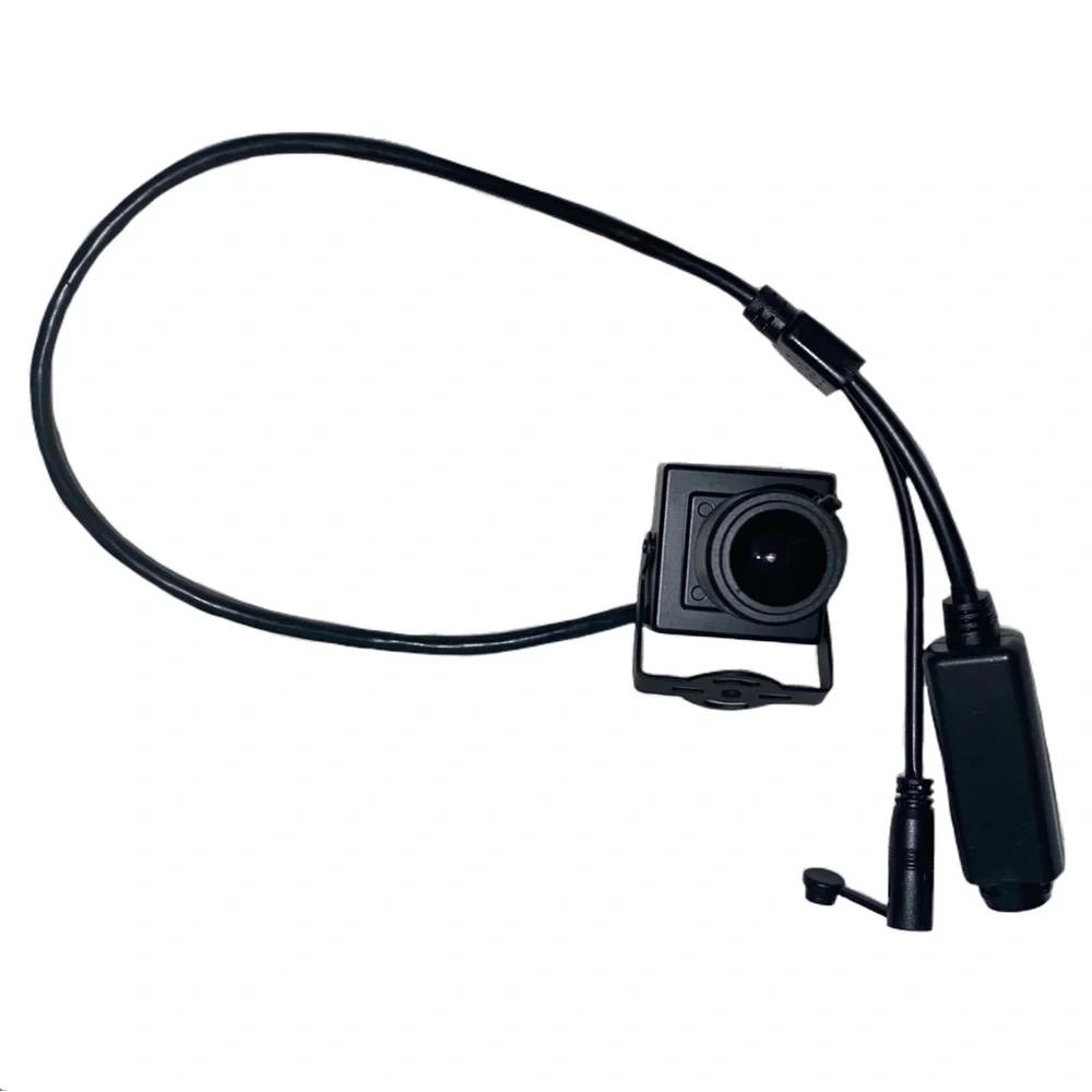 5MP Mini Case POE IP Camera Network 2.8-12mm Varifocal Lens Zoom Motion Detector
